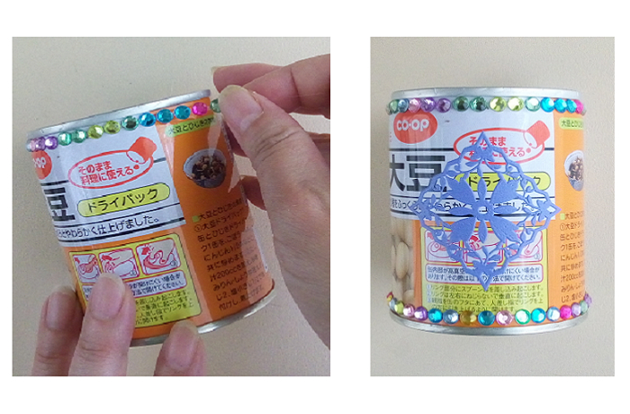 ハンドメイド無料レシピ エンボス風サビ加工リメイク缶の作り方 ハンドメイドの図書館 ハンドメイド情報サイト